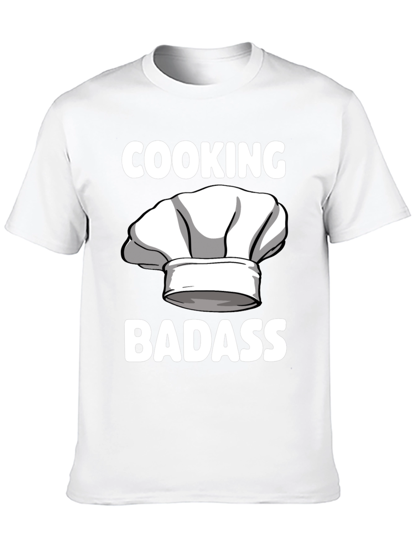 Cooking Badass T-Shirt Chef Humor Tee