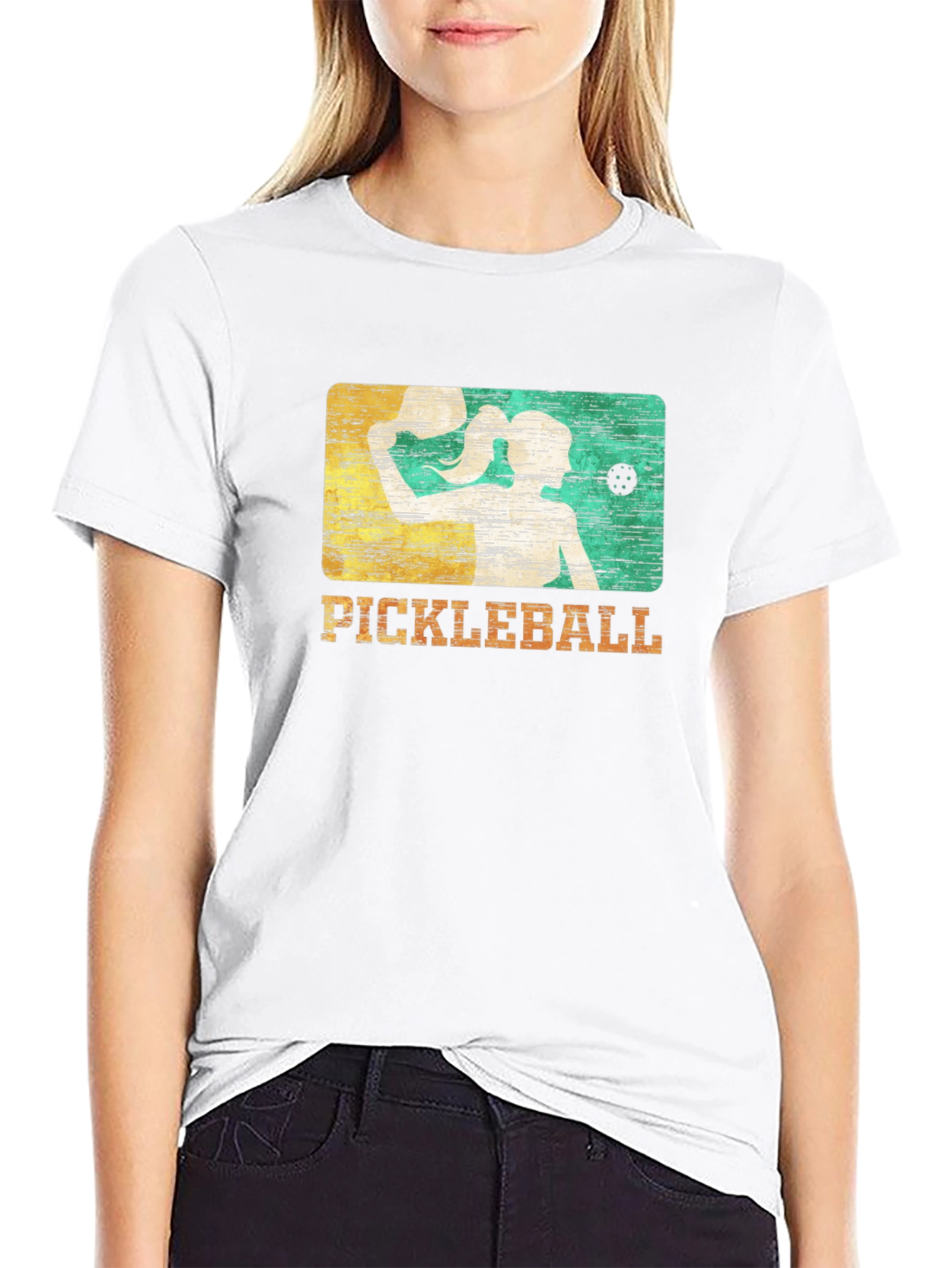 Pickleball Retro Graphic Tee