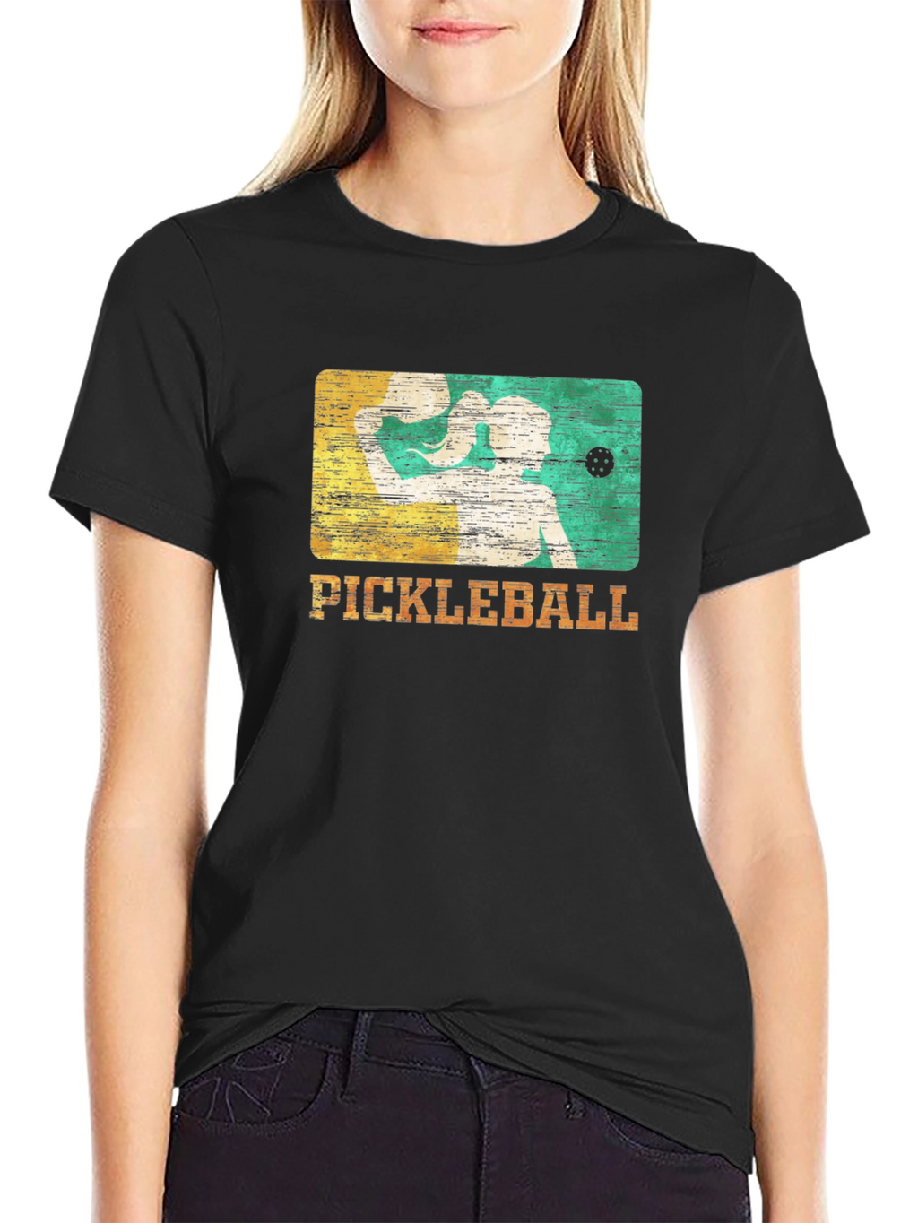 Pickleball Retro Graphic Tee