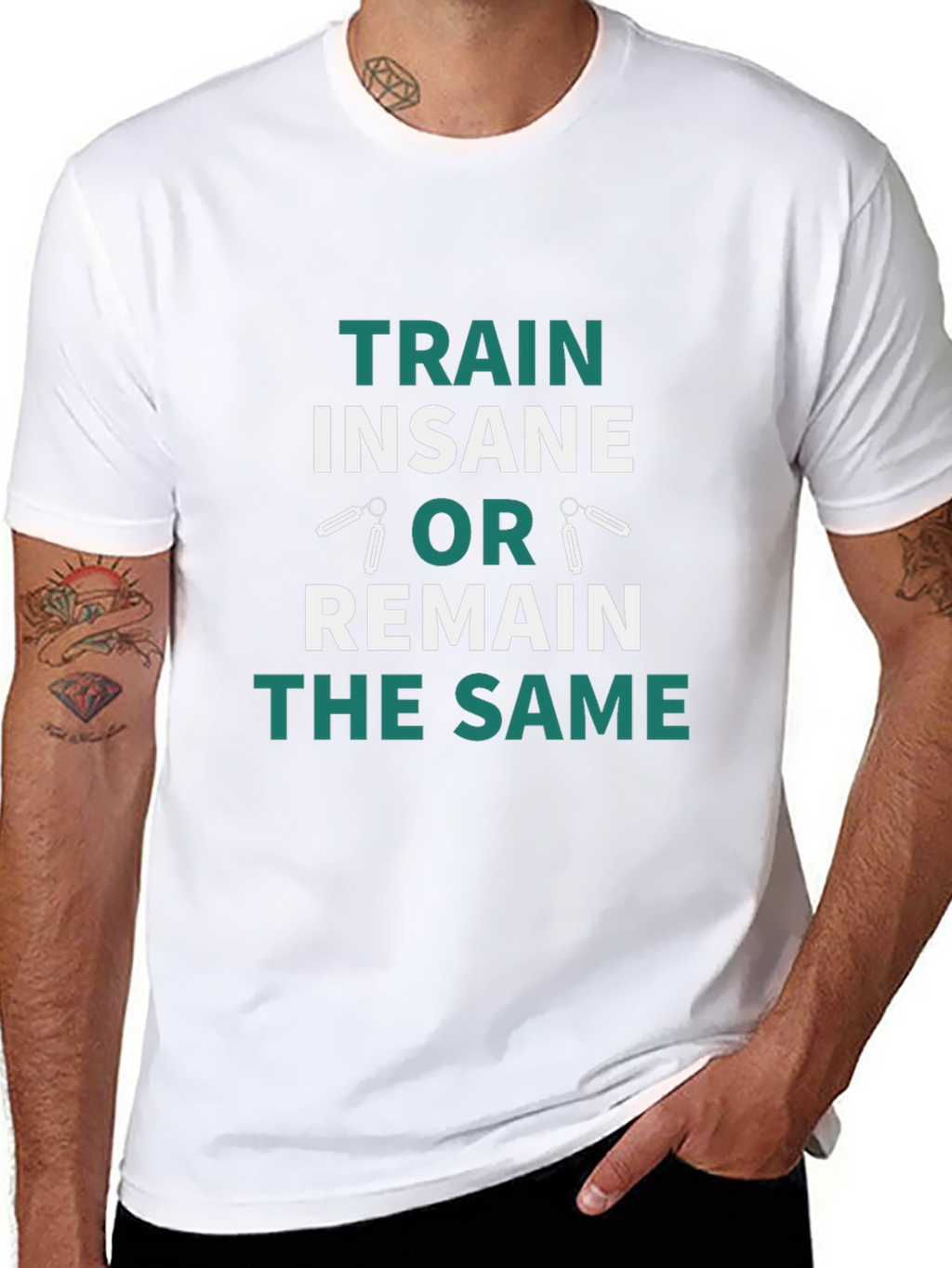 Train Insane Graphic Tee