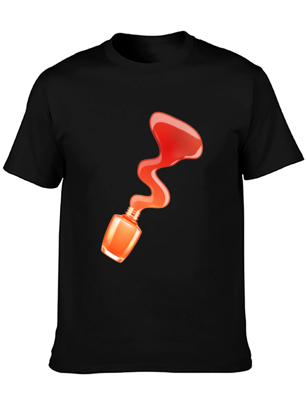Nail Polish Spill T-Shirt - Fashion Statement Tee