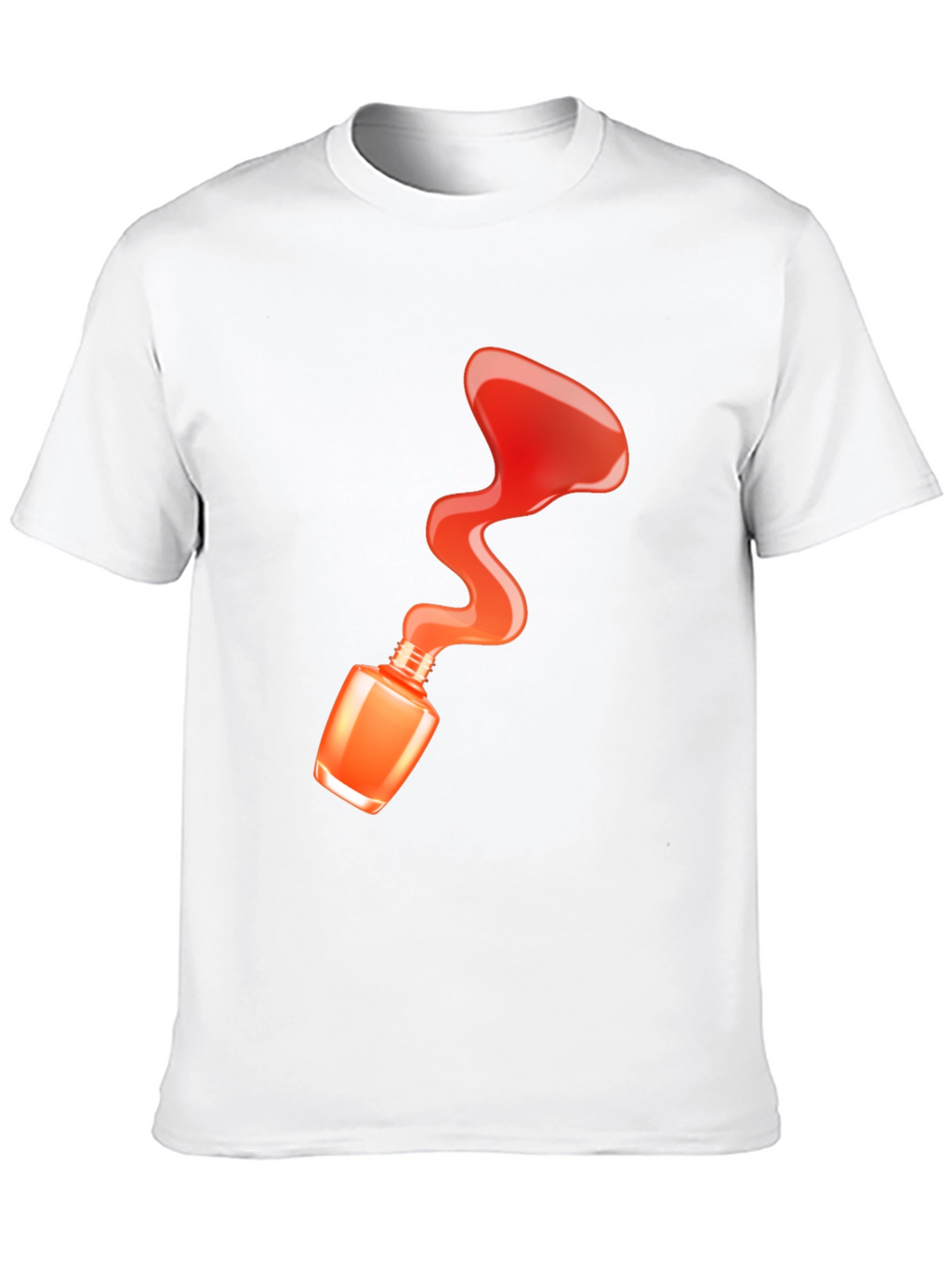 Nail Polish Spill T-Shirt - Fashion Statement Tee