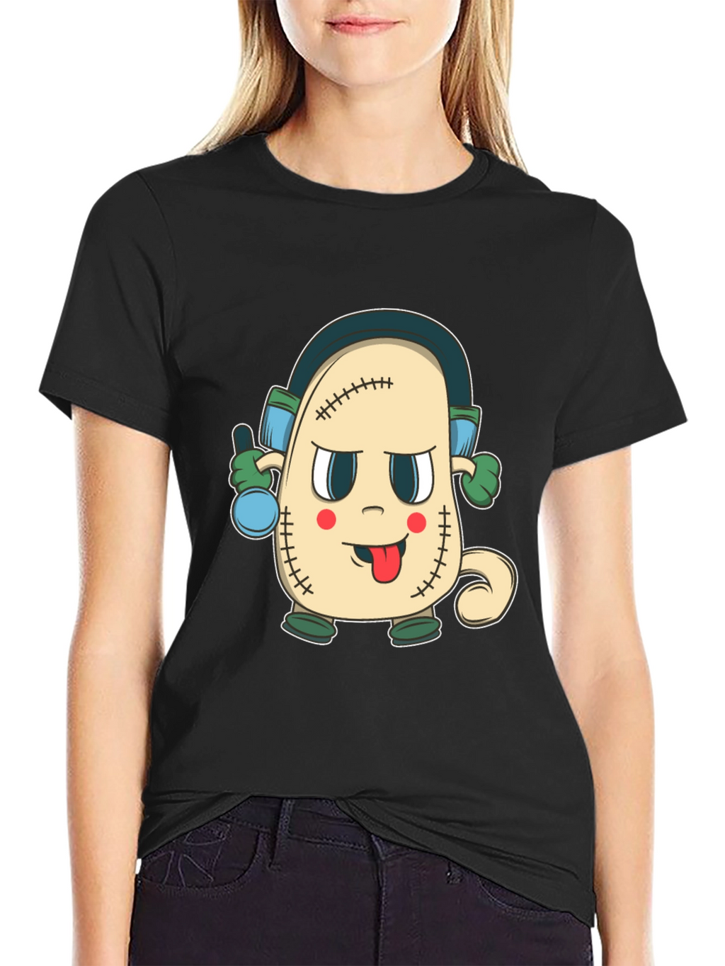 Frankenstein Cartoon T-Shirt