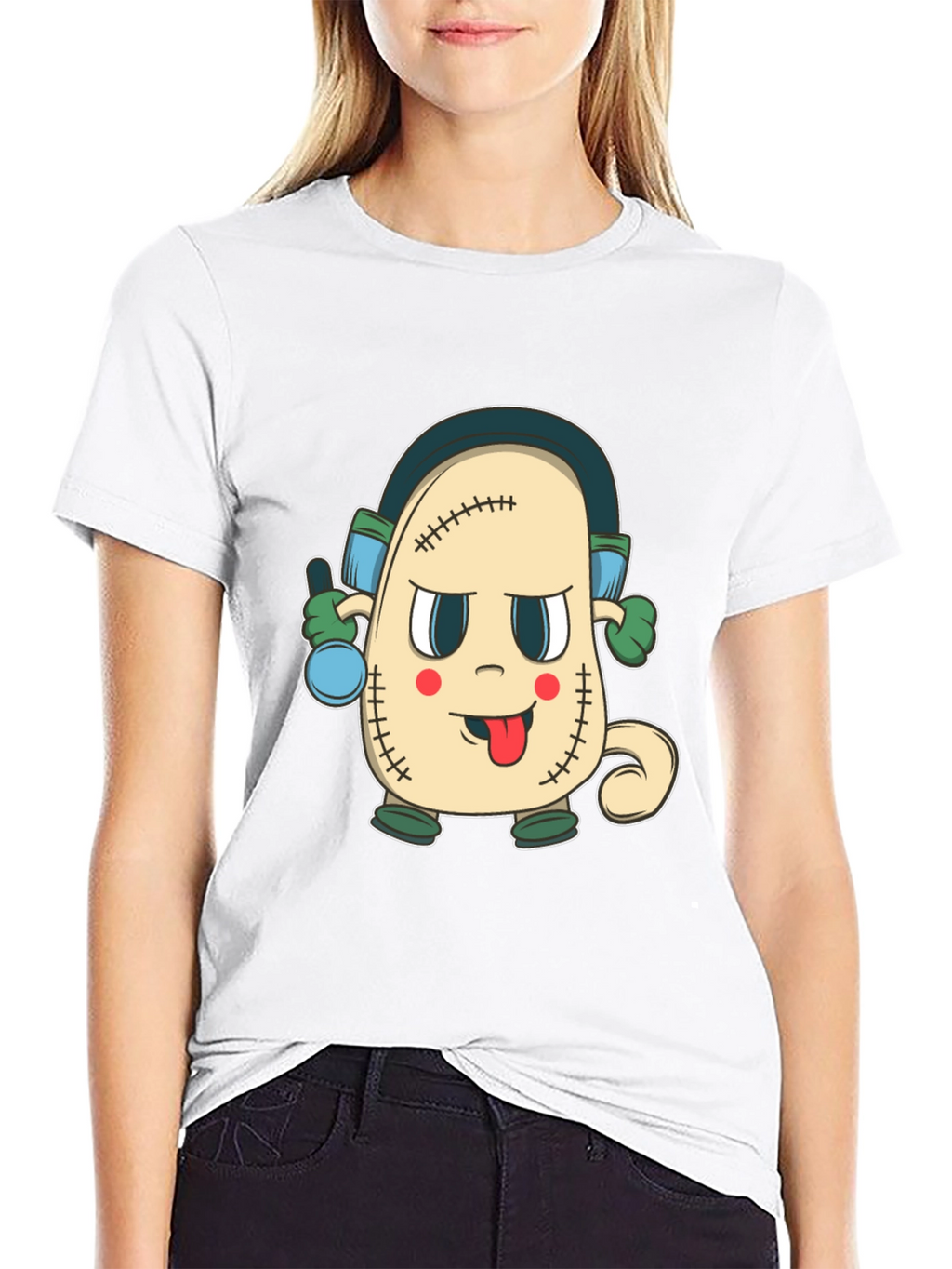 Frankenstein Cartoon T-Shirt