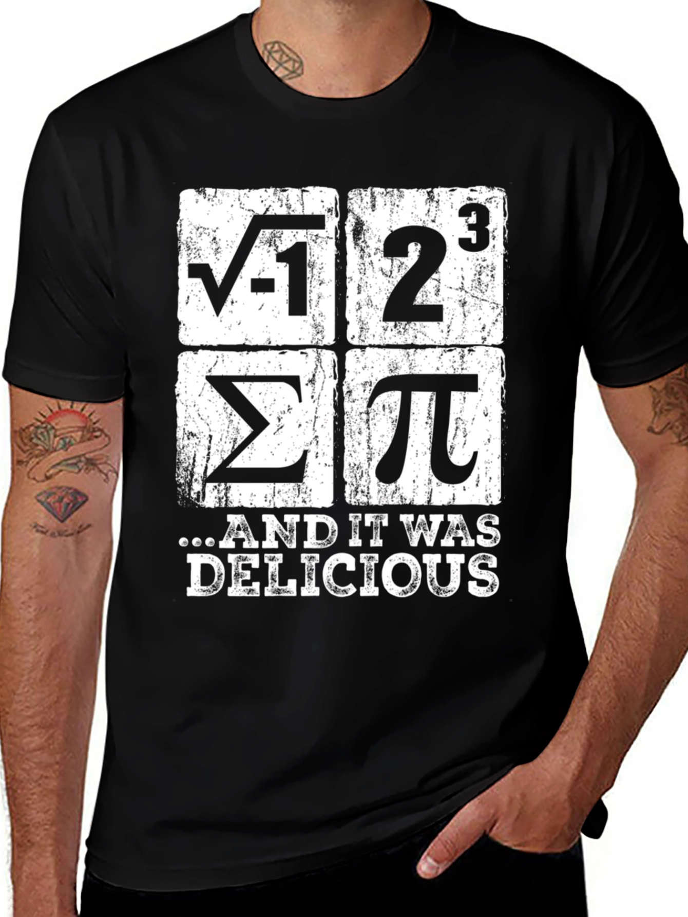 Math Humor T-Shirt - Delicious Equation Tee