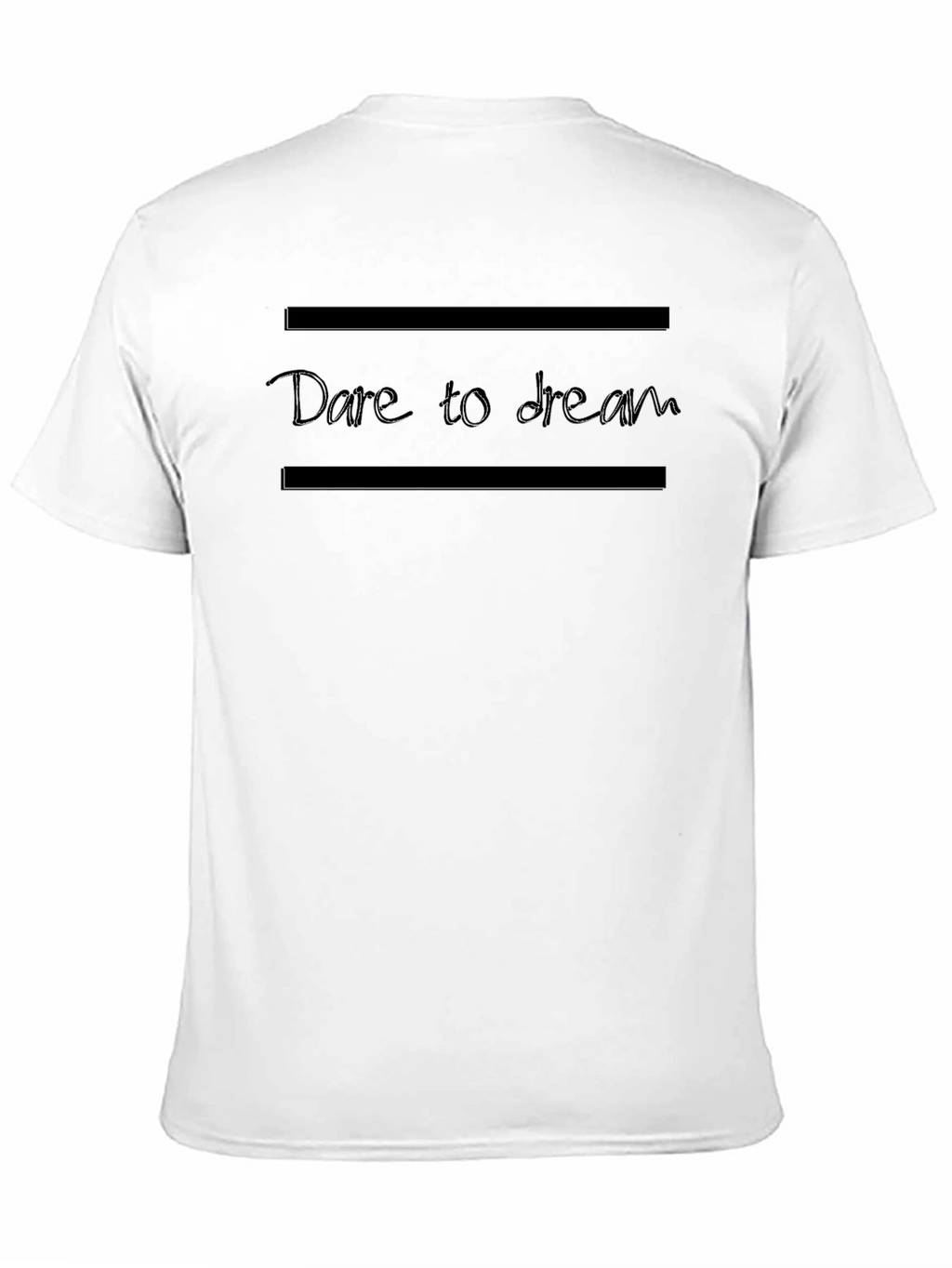 Dare to Dream Black Graphic Tee