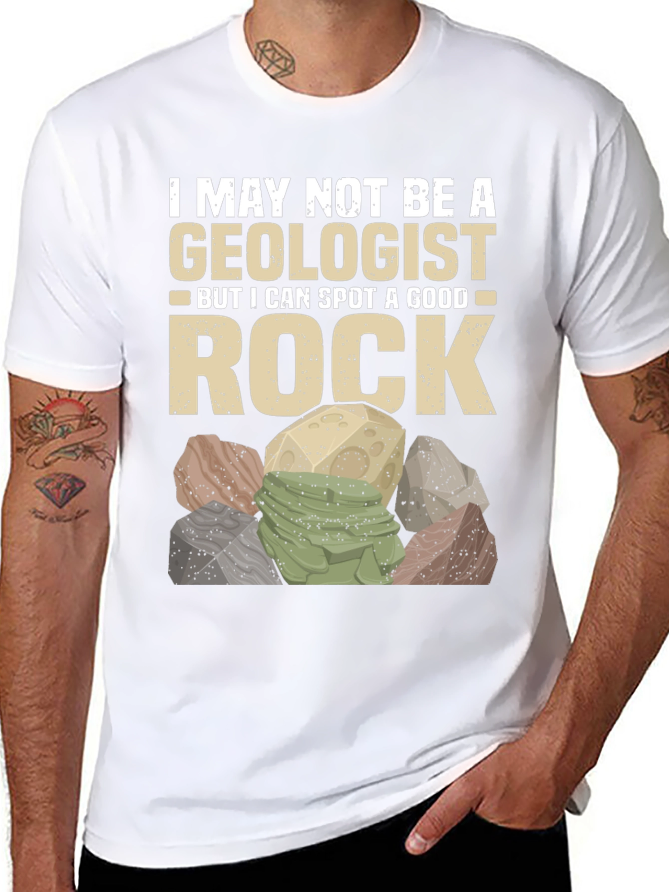 Funny Geologist Rock T-Shirt