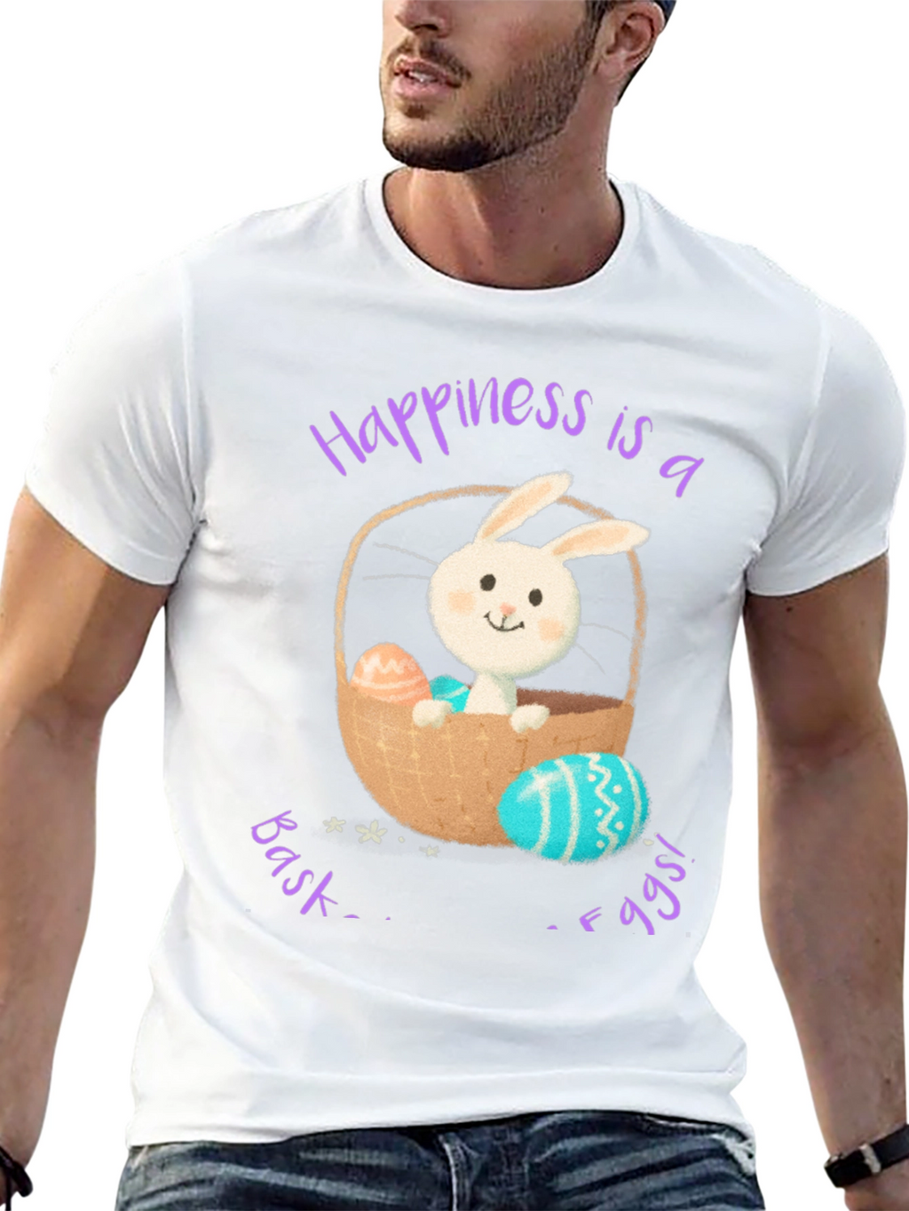 Easter Bunny Basket T-Shirt