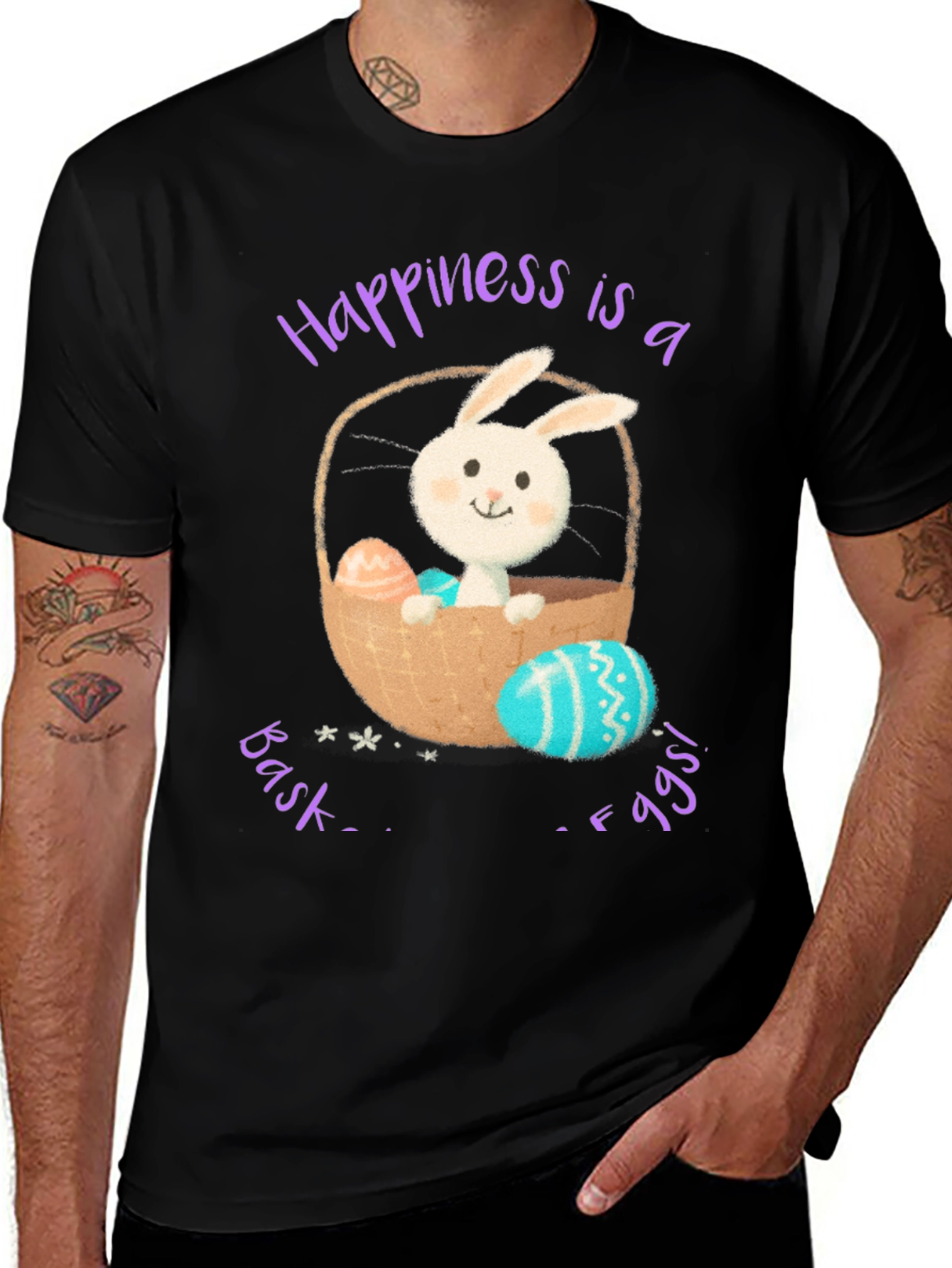 Easter Bunny Basket T-Shirt