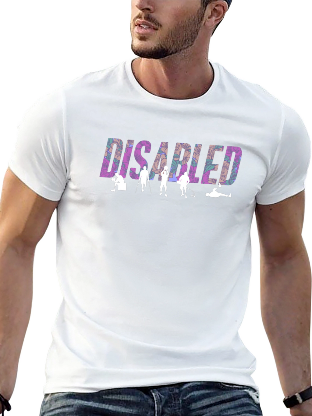 Disabled Sports Graphic T-Shirt