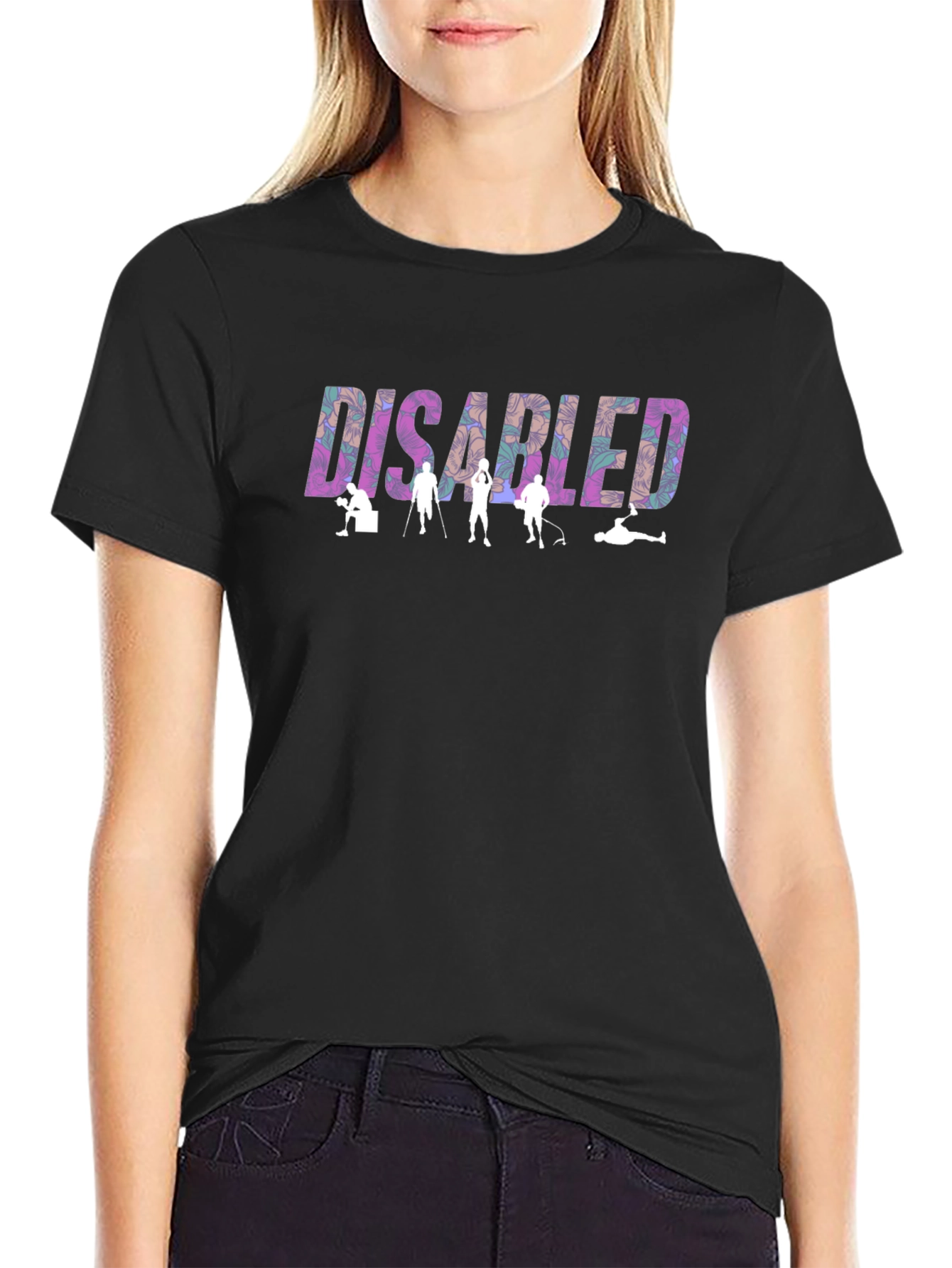 Disabled Sports Graphic T-Shirt