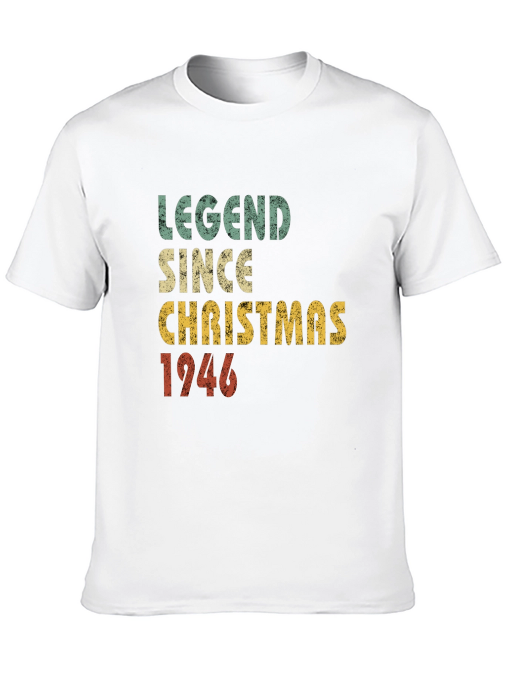 Legend Since Christmas 1946 Retro T-Shirt