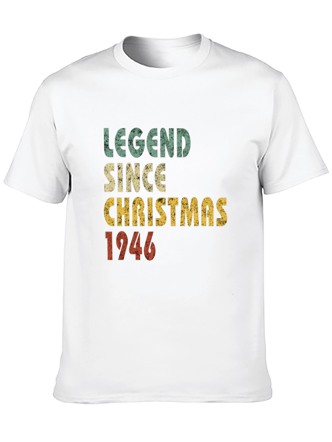 Legend Since Christmas 1946 Retro T-Shirt