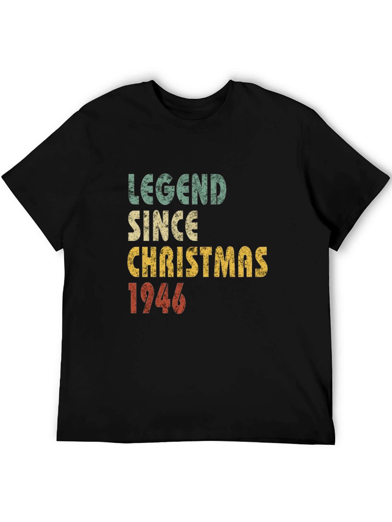 Legend Since Christmas 1946 Retro T-Shirt