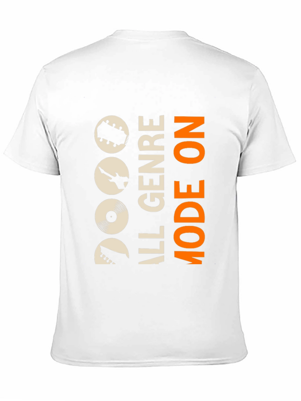 All Genre Mode On Black Graphic Tee