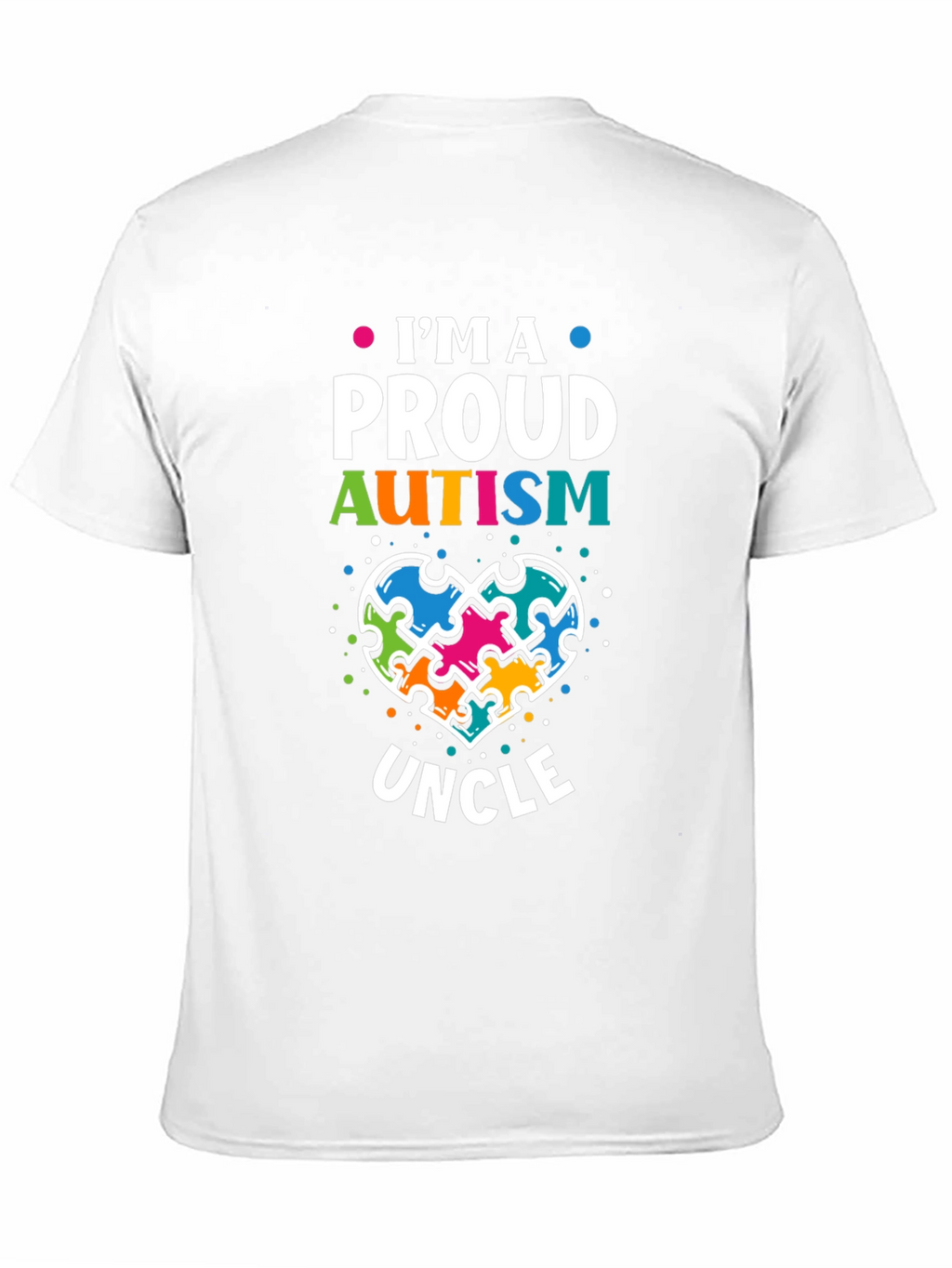 Proud Autism Uncle T-Shirt