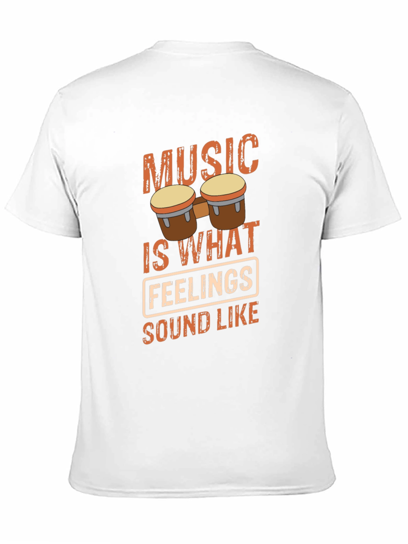Music is What Feelings Sound Like T-Shirt