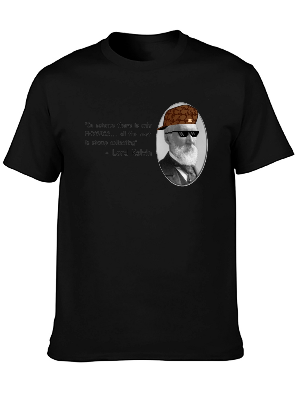 Physics Quote Graphic Tee - Lord Kelvin