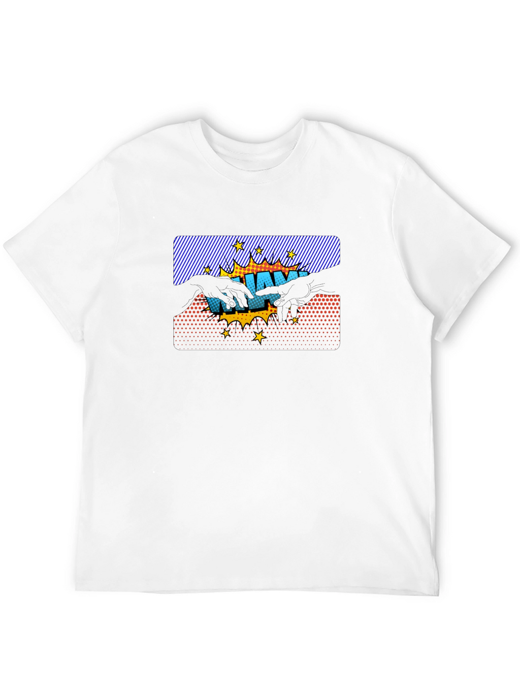 Pop Art Creation Black T-Shirt