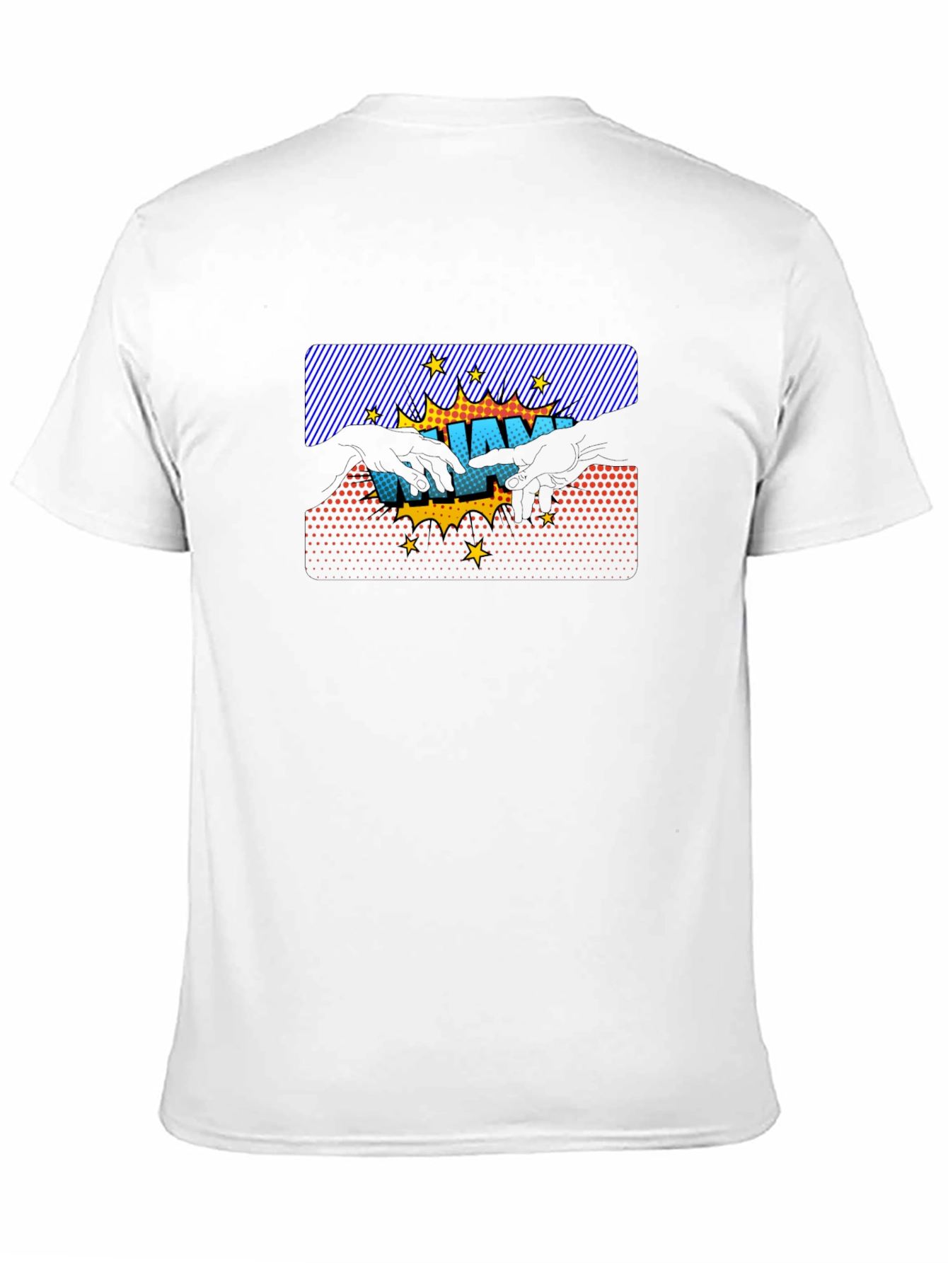 Pop Art Creation Black T-Shirt