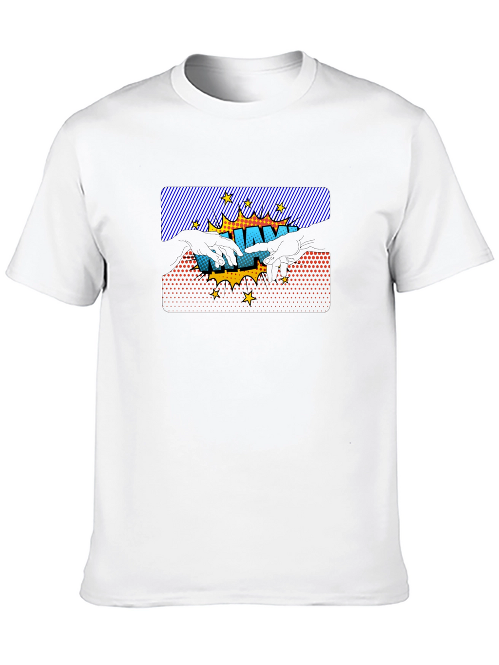 Pop Art Creation Black T-Shirt