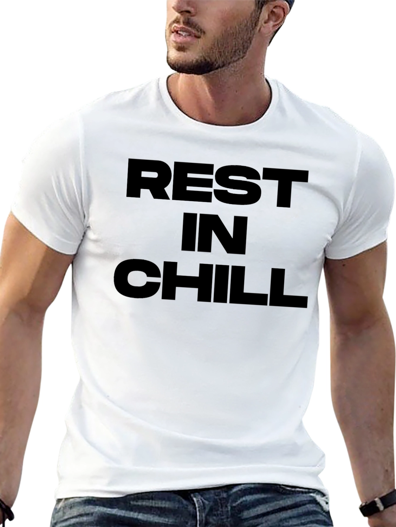 Rest In Chill Graphic T-Shirt - Relaxed Style