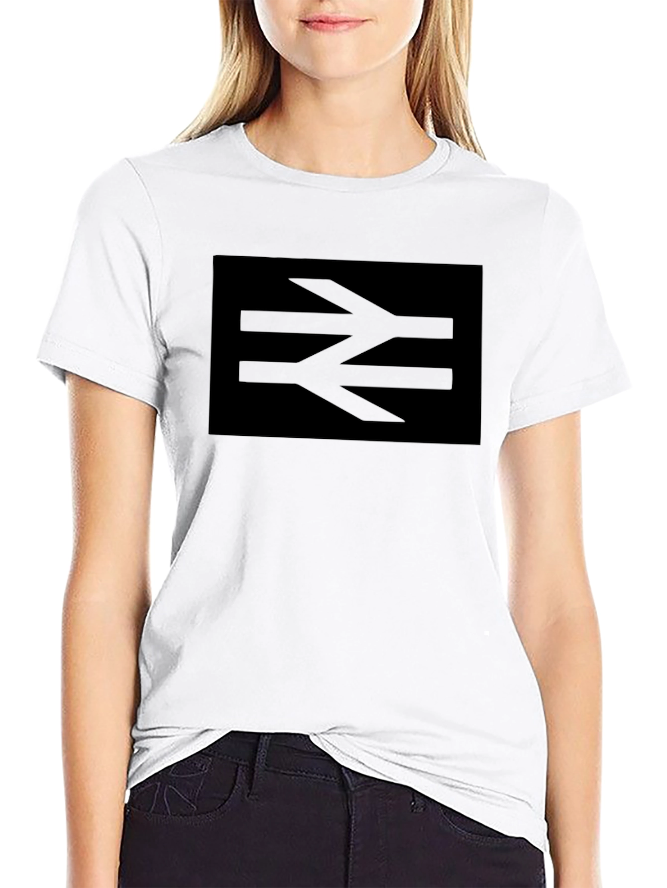 British Rail Logo Black T-Shirt