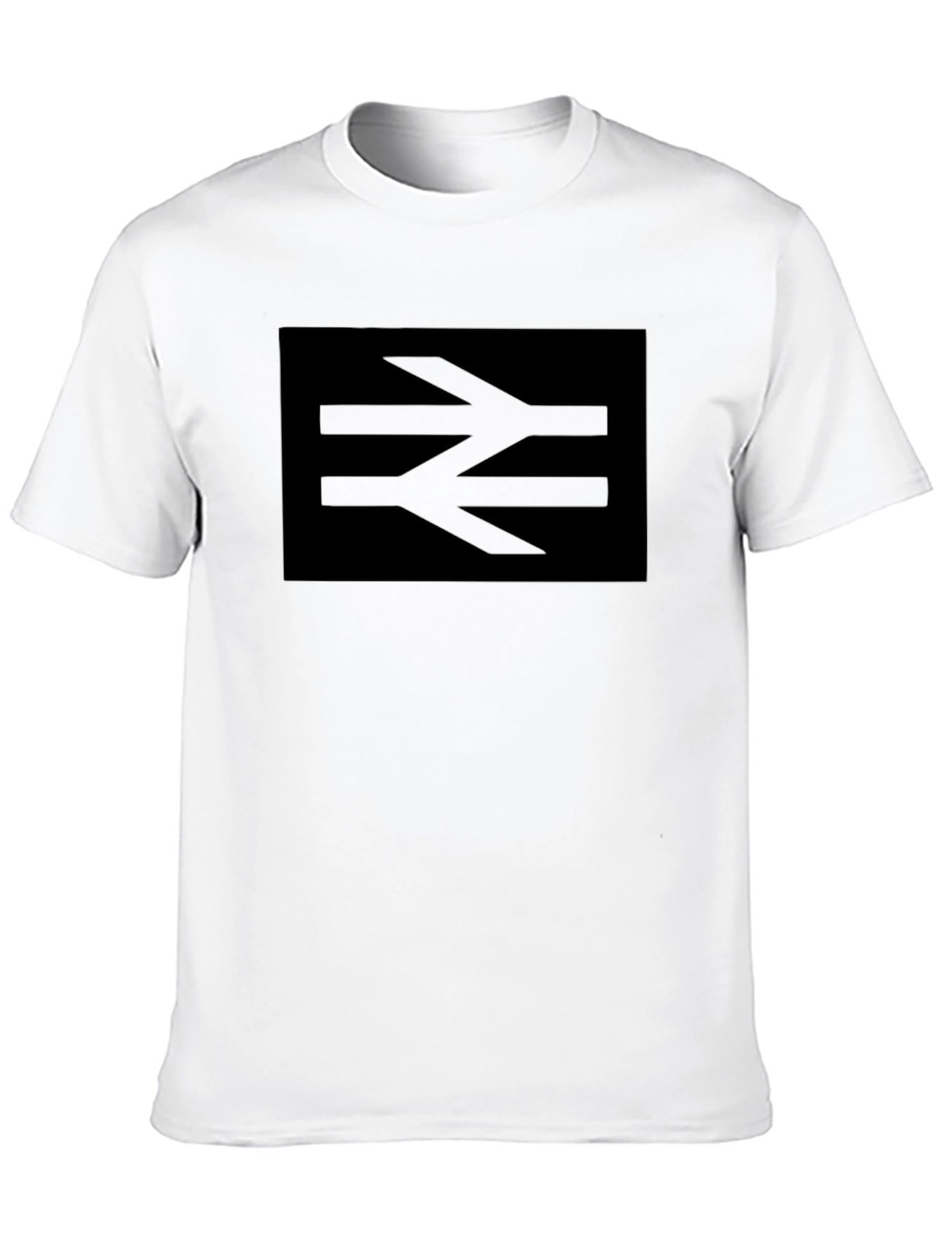 British Rail Logo Black T-Shirt