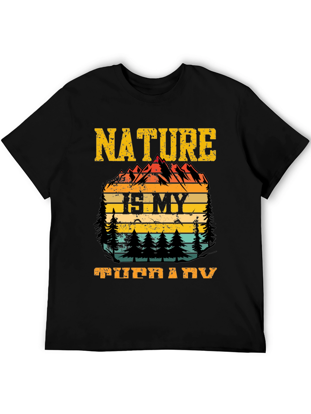 Nature Is My Therapy Graphic Tee