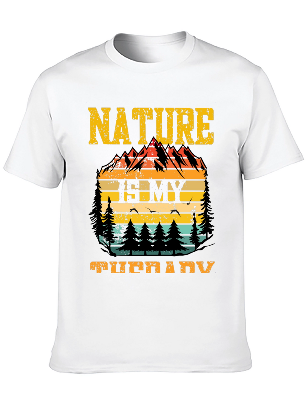 Nature Is My Therapy Graphic Tee