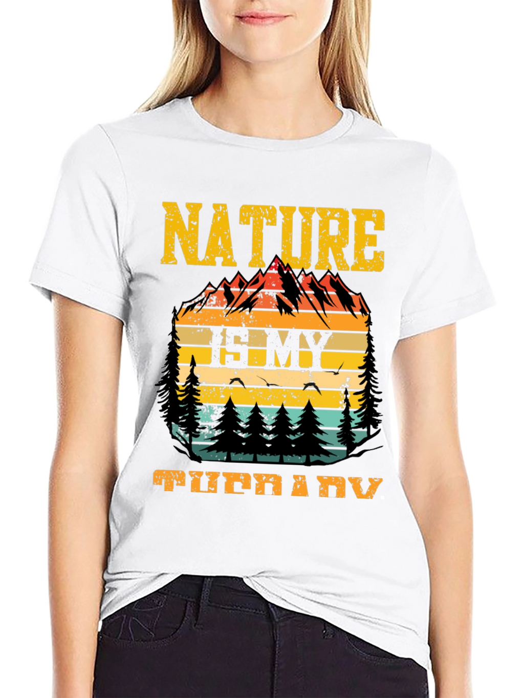 Nature Is My Therapy Graphic Tee