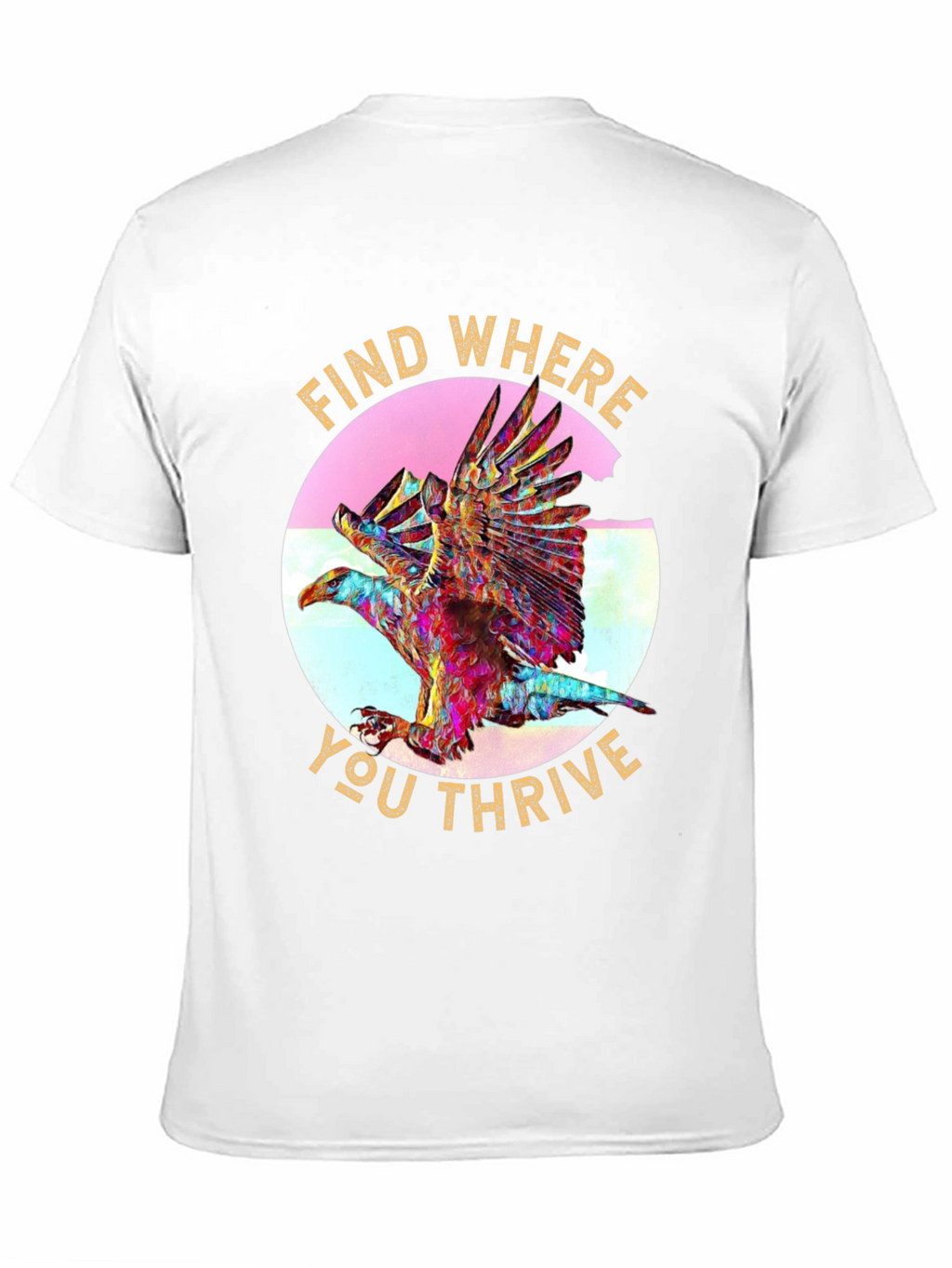Find Where You Thrive Eagle Graphic Tee