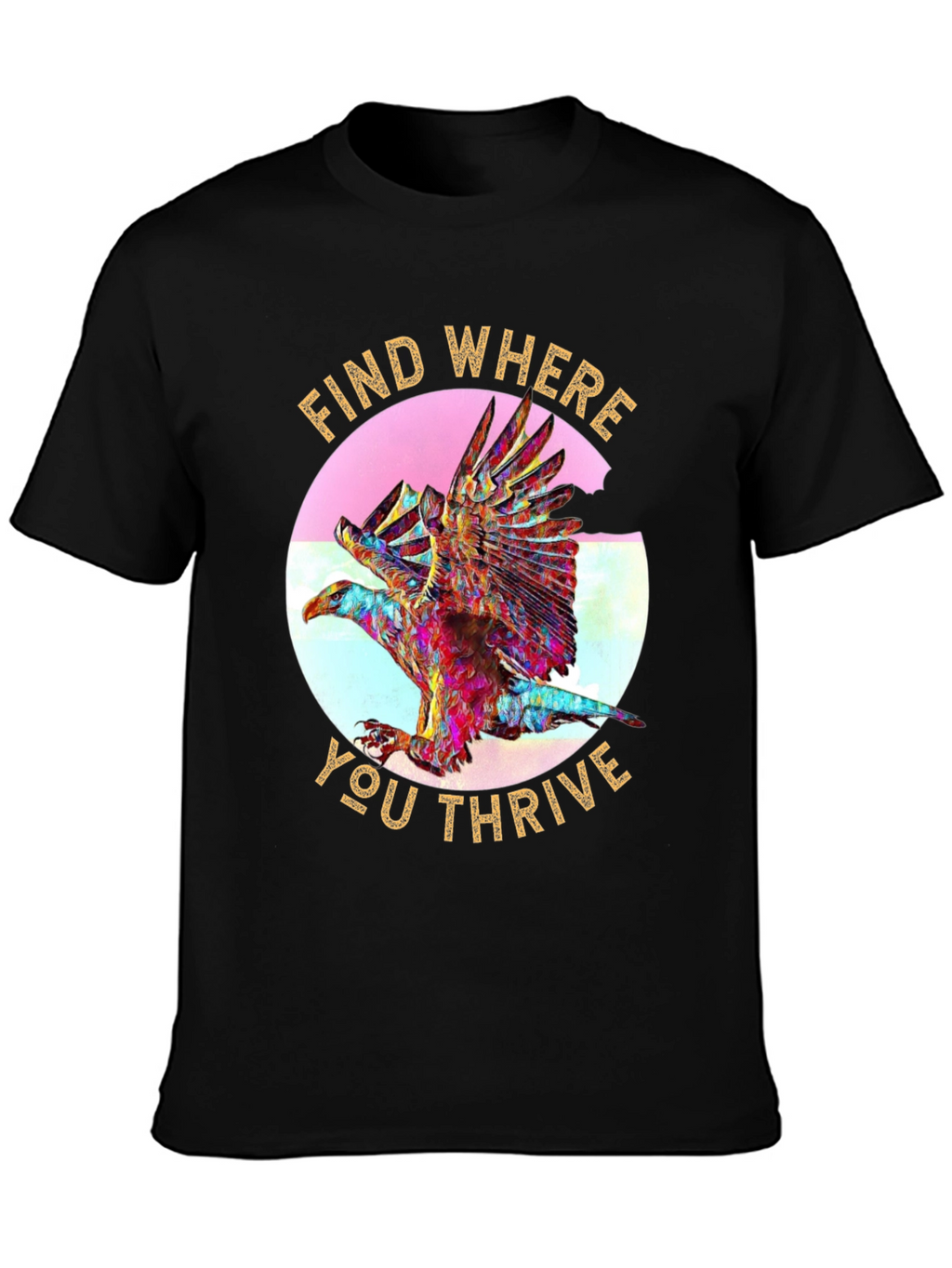 Find Where You Thrive Eagle Graphic Tee