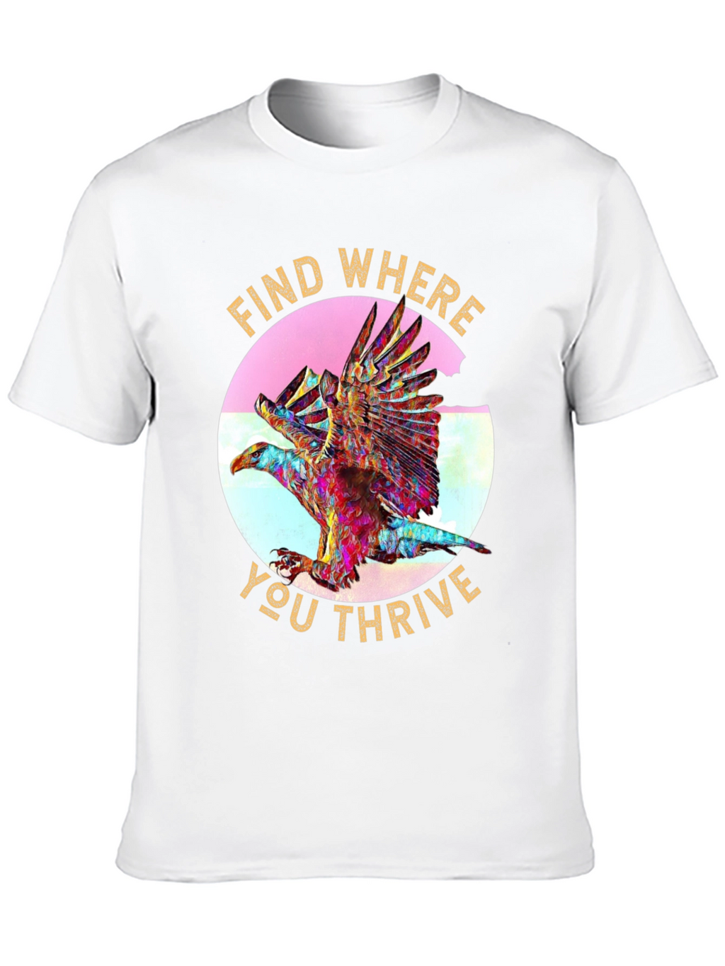 Find Where You Thrive Eagle Graphic Tee