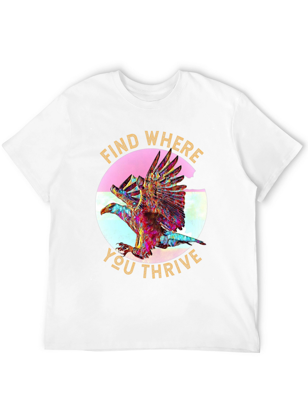 Find Where You Thrive Eagle Graphic Tee