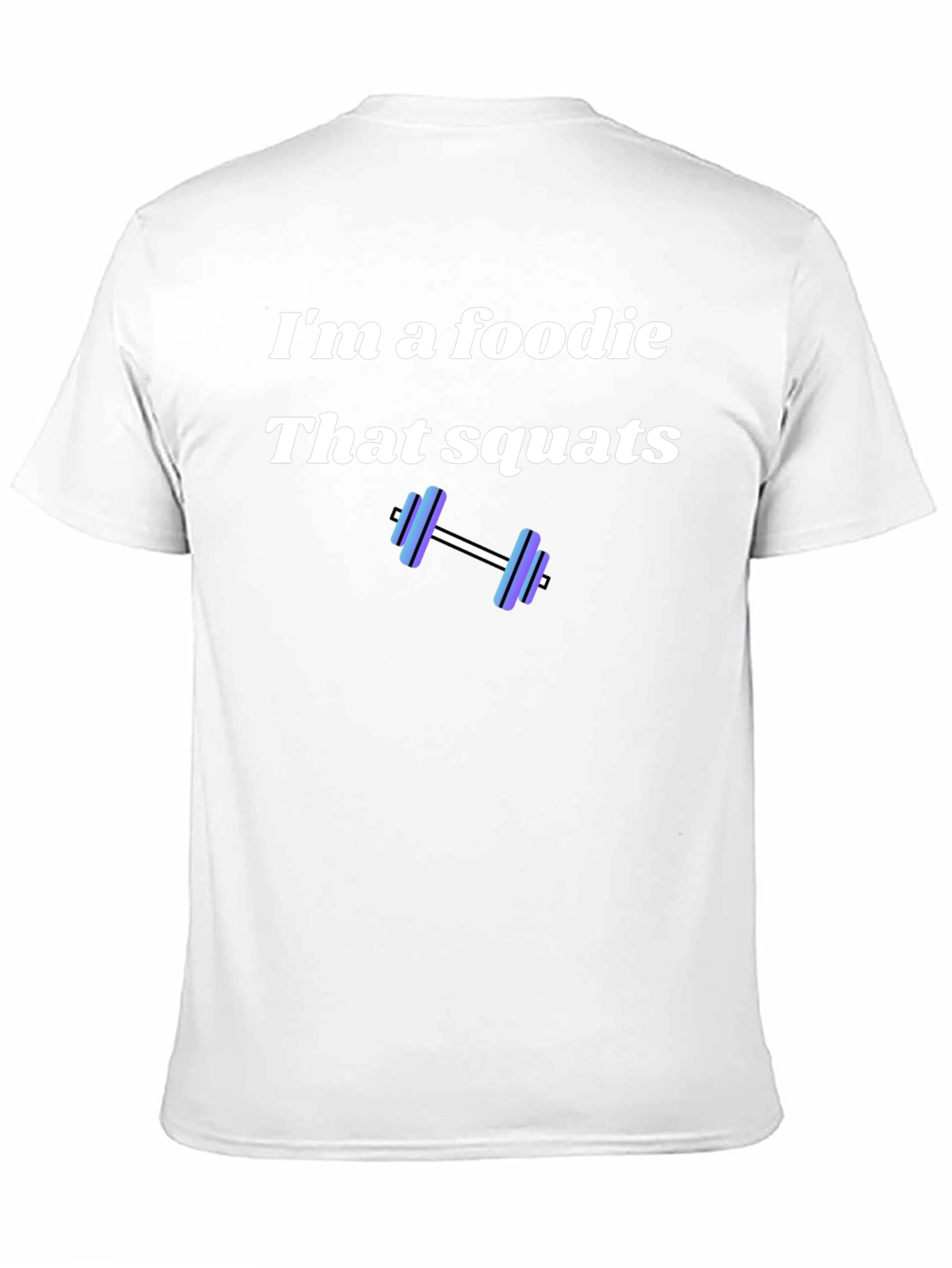 Foodie That Squats Black T-Shirt