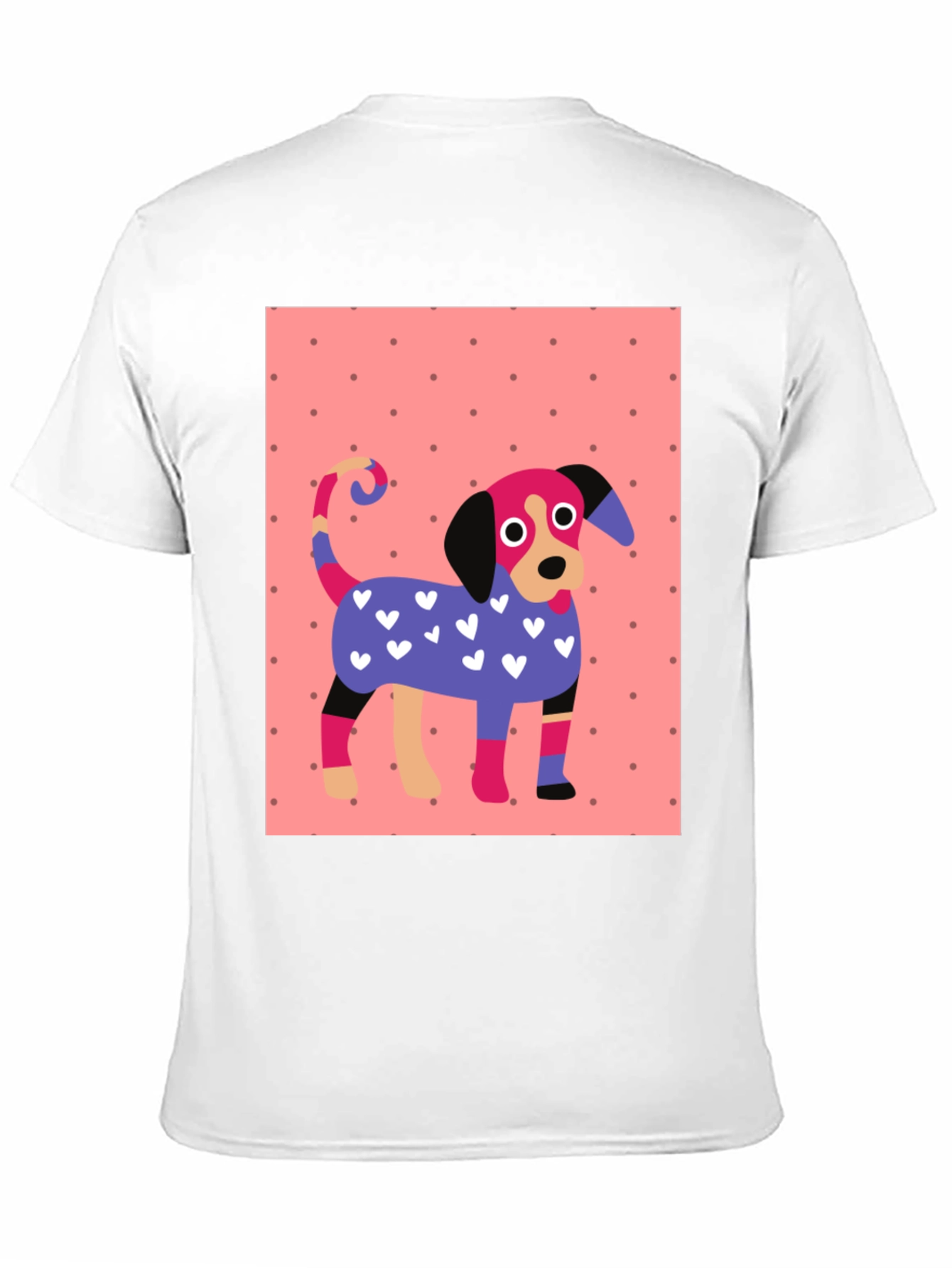 Dog Lover T-Shirt: Colorful Cartoon Dog Tee