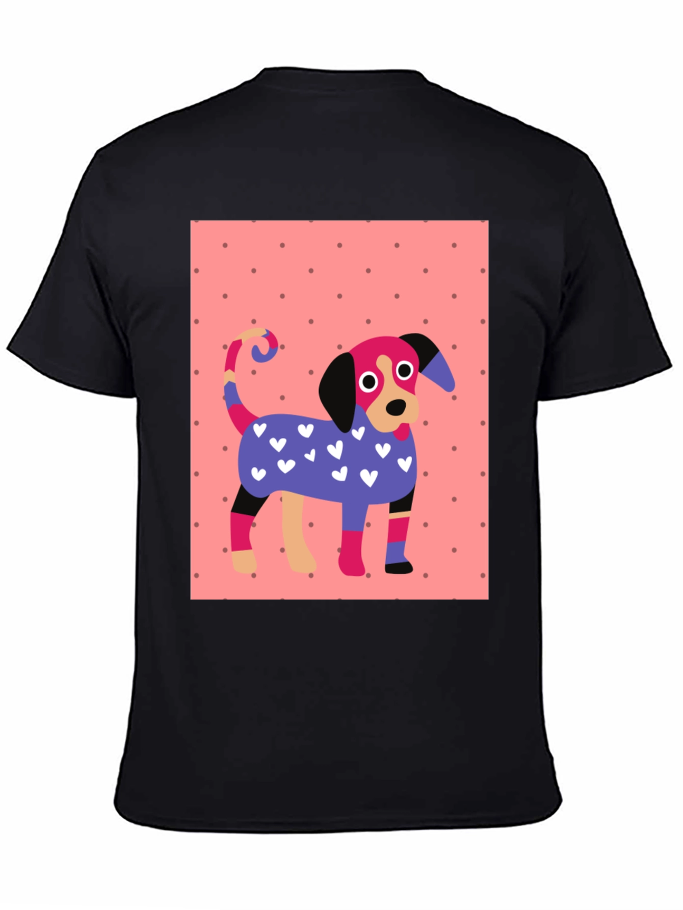 Dog Lover T-Shirt: Colorful Cartoon Dog Tee