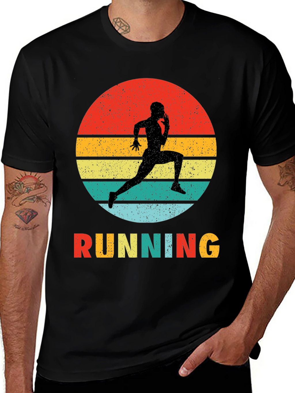 Retro Running T-Shirt
