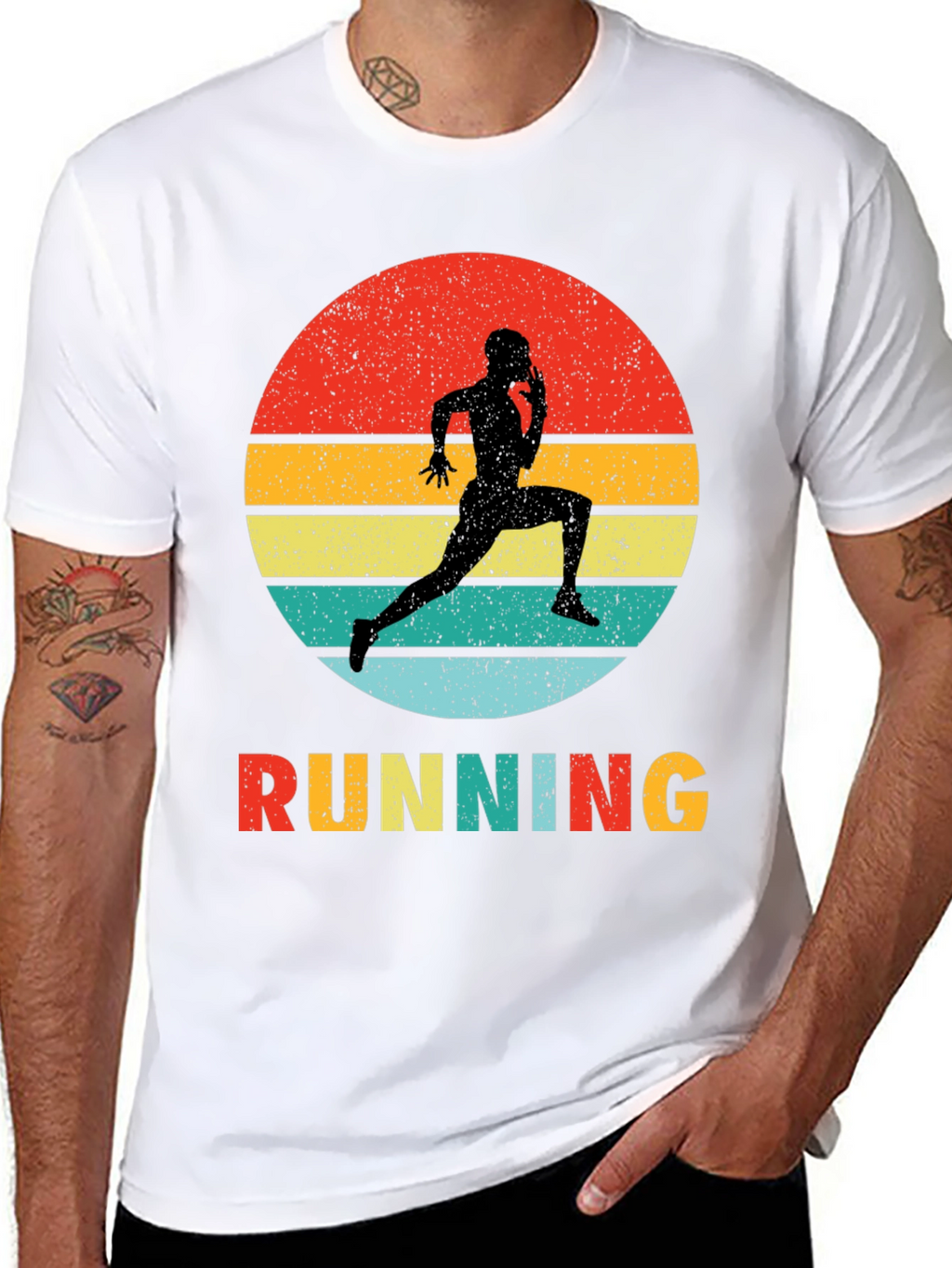 Retro Running T-Shirt