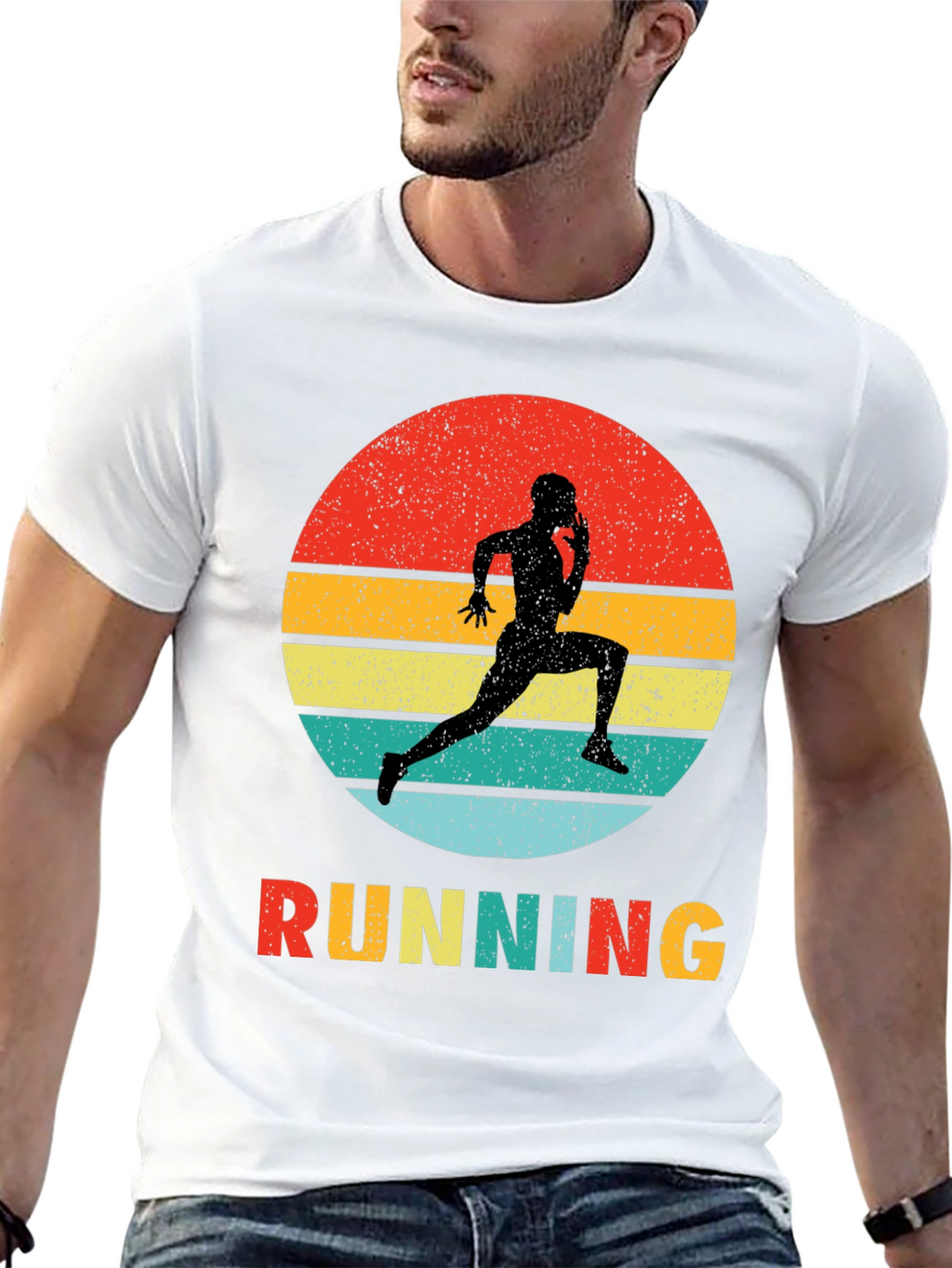Retro Running T-Shirt