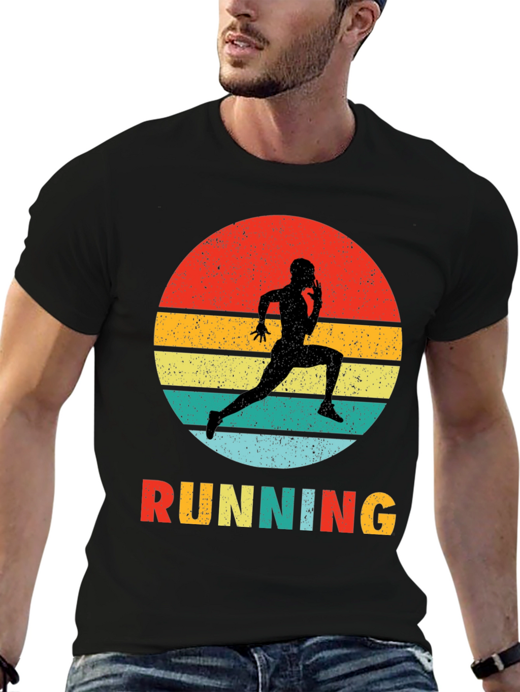 Retro Running T-Shirt