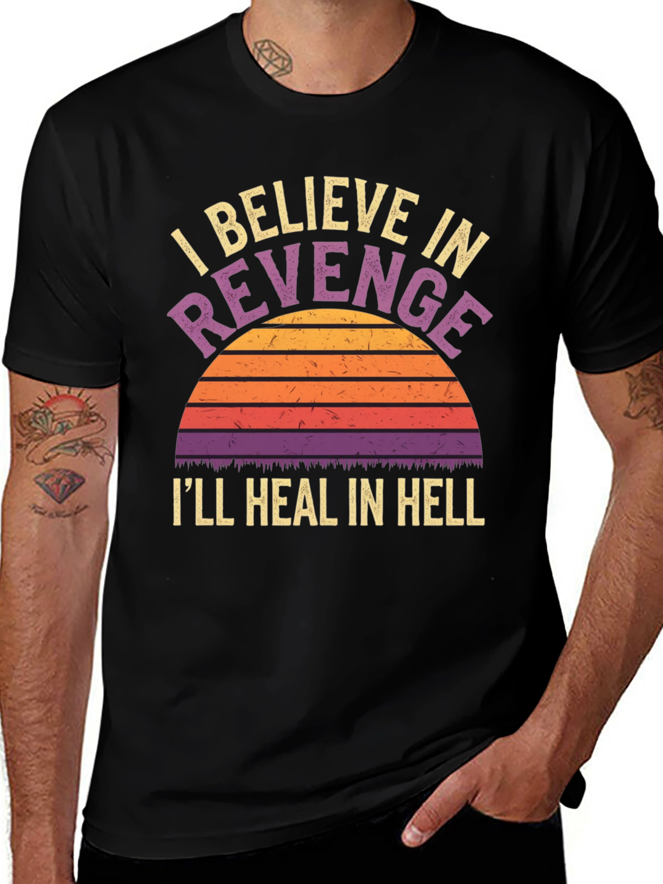 I Believe in Revenge Graphic Tee