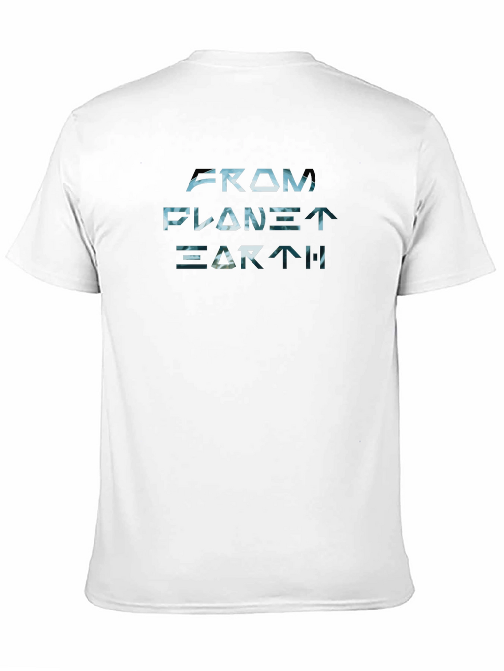 From Planet Earth T-Shirt - Modern Graphic Tee
