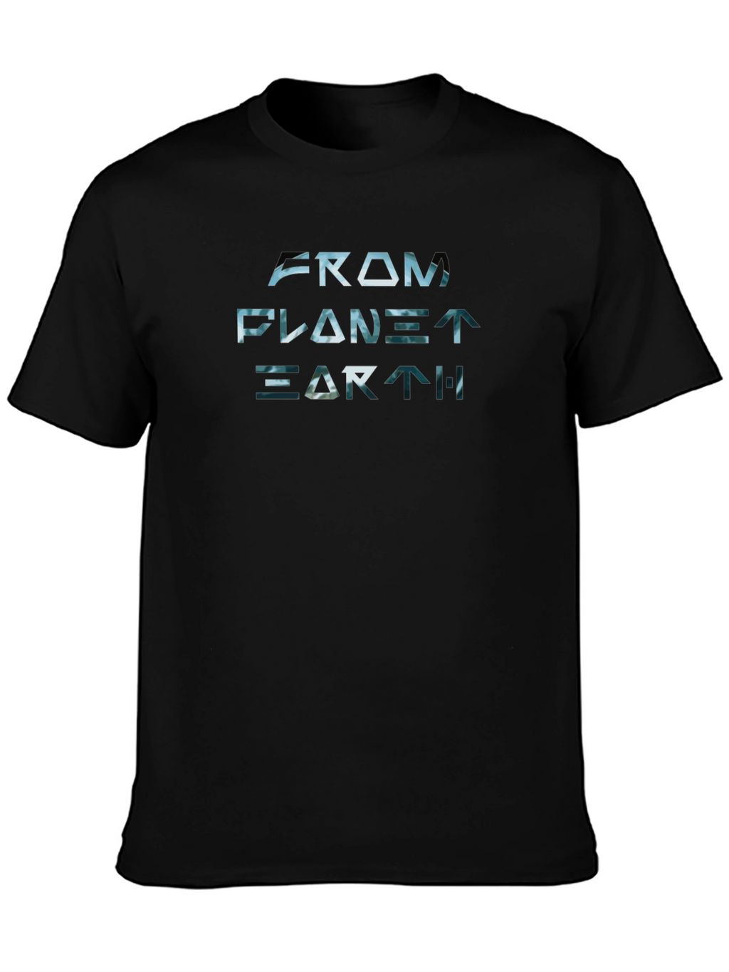 From Planet Earth T-Shirt - Modern Graphic Tee