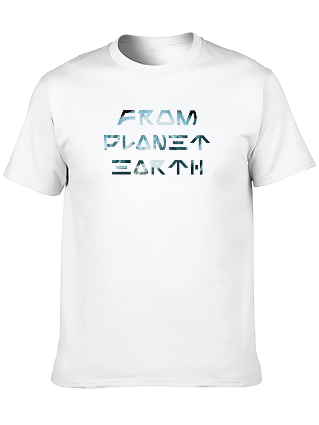From Planet Earth T-Shirt - Modern Graphic Tee