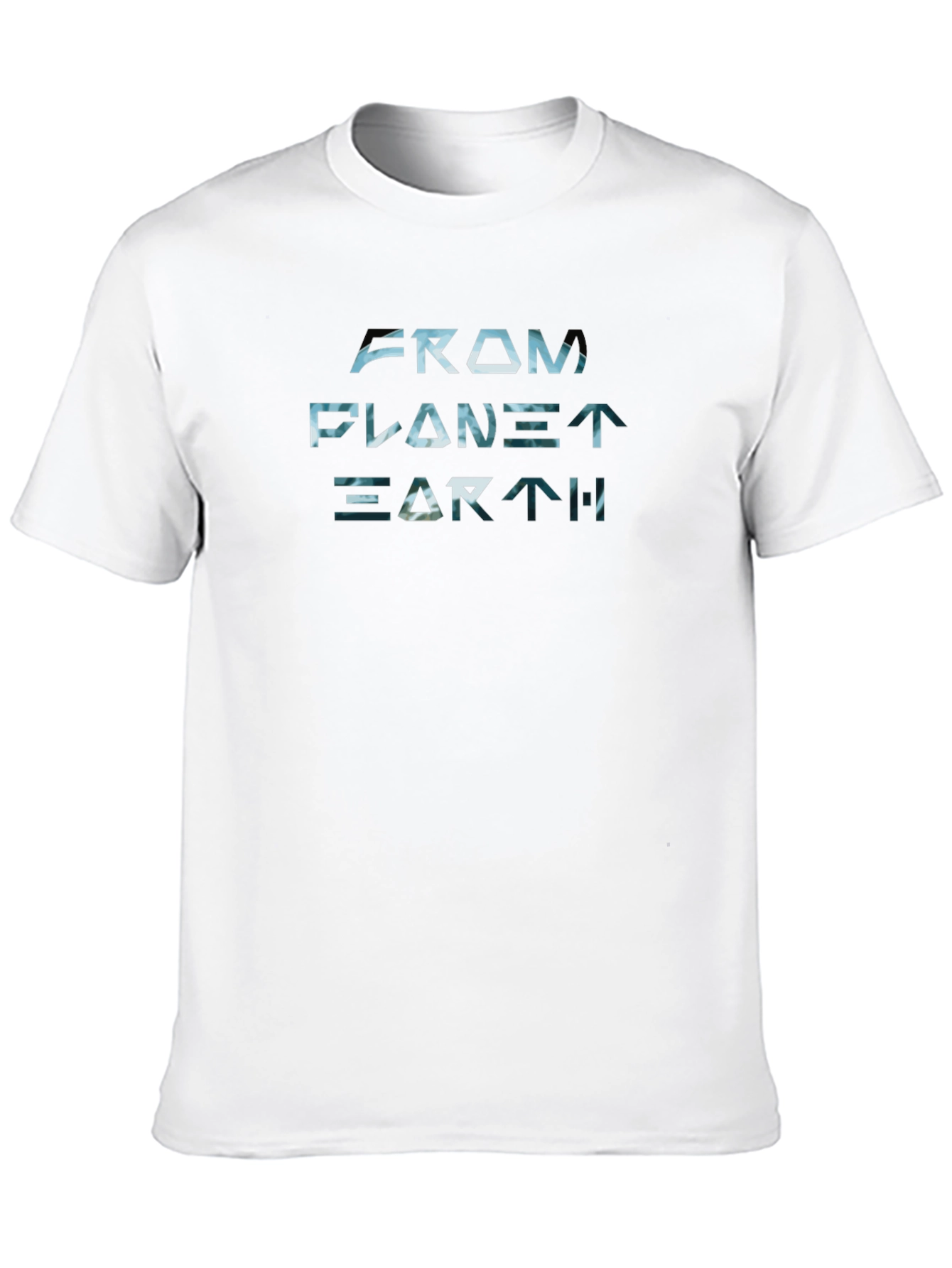 From Planet Earth T-Shirt - Modern Graphic Tee