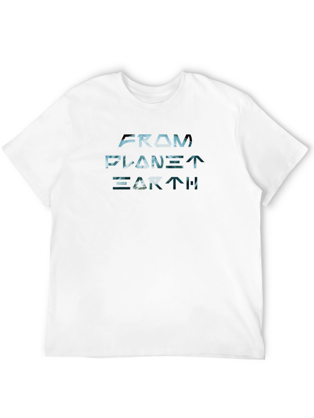 From Planet Earth T-Shirt - Modern Graphic Tee