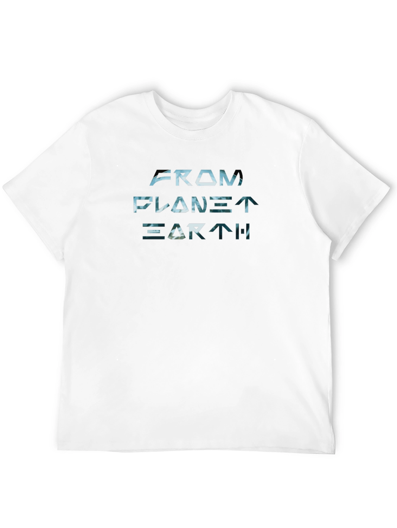 From Planet Earth T-Shirt - Modern Graphic Tee
