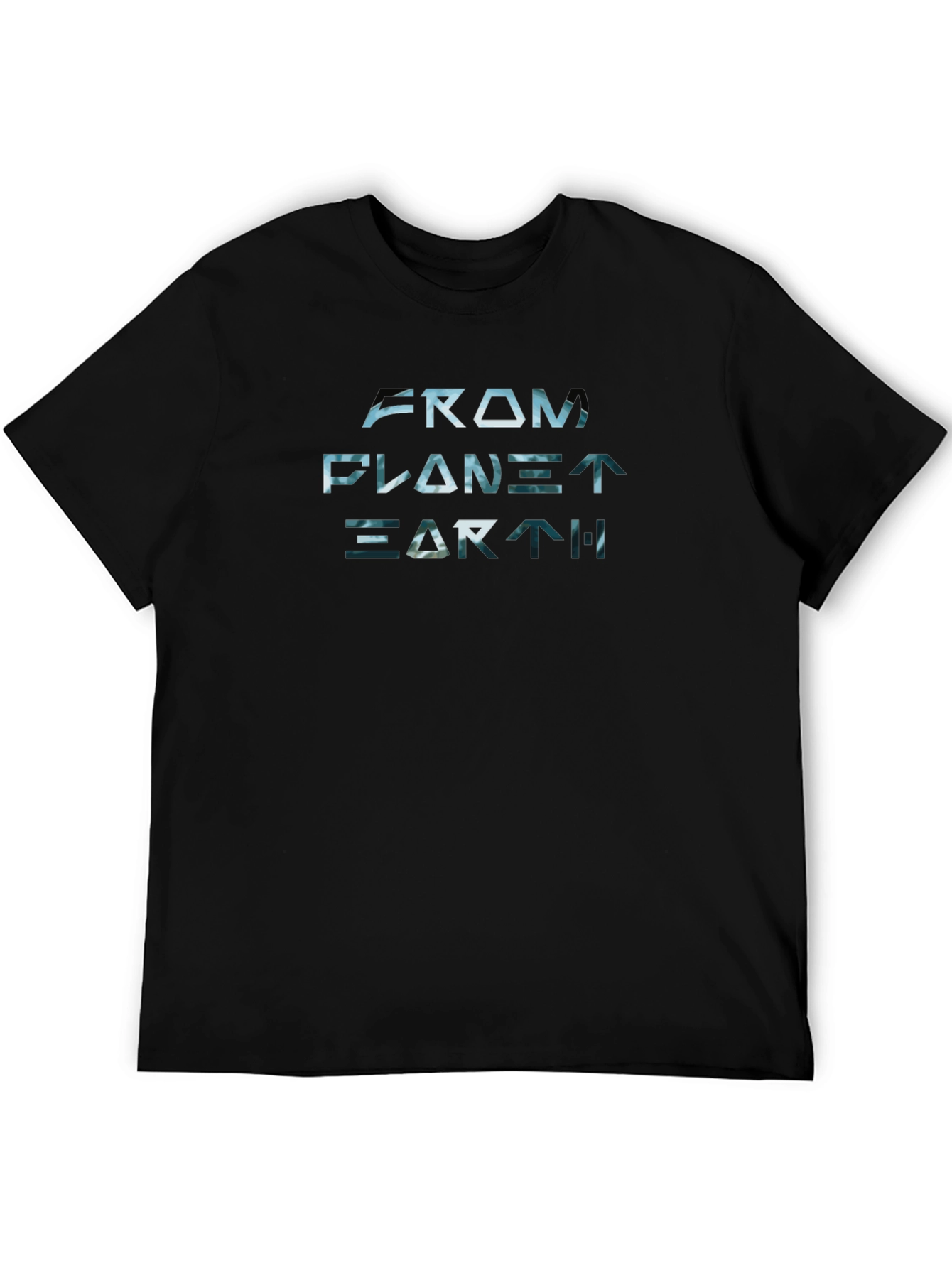 From Planet Earth T-Shirt - Modern Graphic Tee